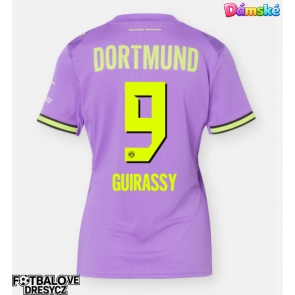 Borussia Dortmund Serhou Guirassy #9 Dámské Alternativní Dres 2026-27 Krátký Rukáv Borussia Dortmund Serhou Guirassy #9 Dámské Alternativní Dres 2026-27 Krátký Rukáv